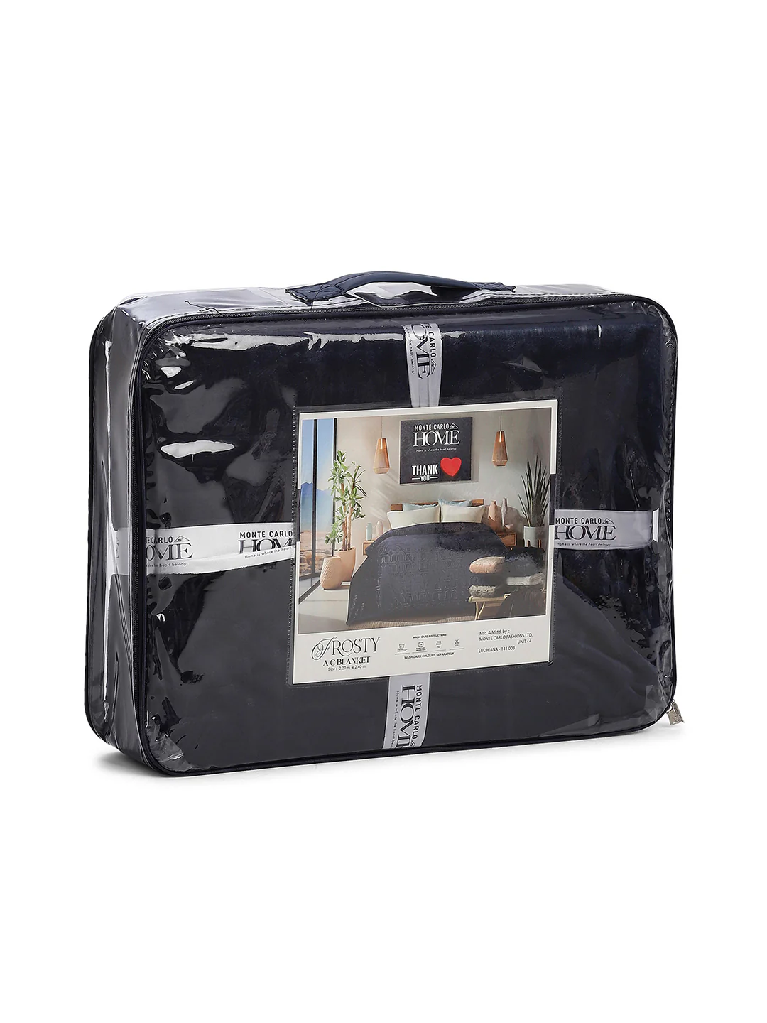 Printed Double Bed 210 GSM Blanket for AC Room - (Frosty) - Image 8