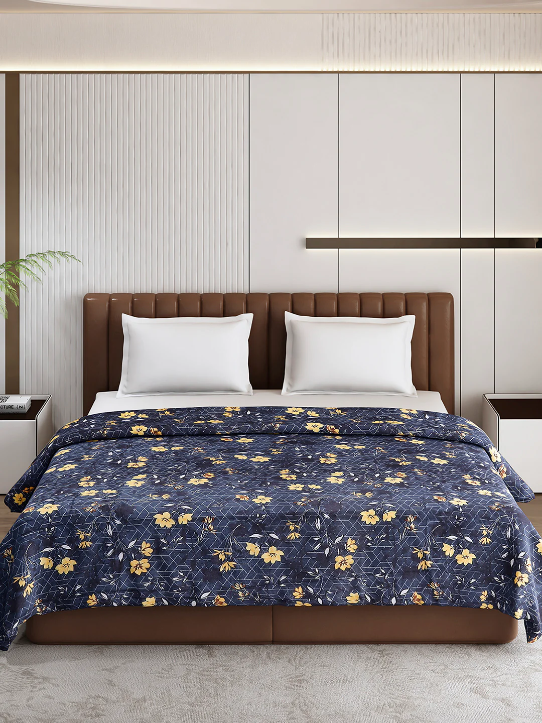 Printed Double Bed 210 GSM Blanket for AC Room - (Mellow) - Image 3