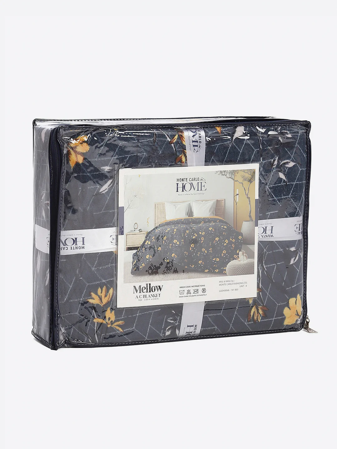 Printed Double Bed 210 GSM Blanket for AC Room - (Mellow) - Image 8