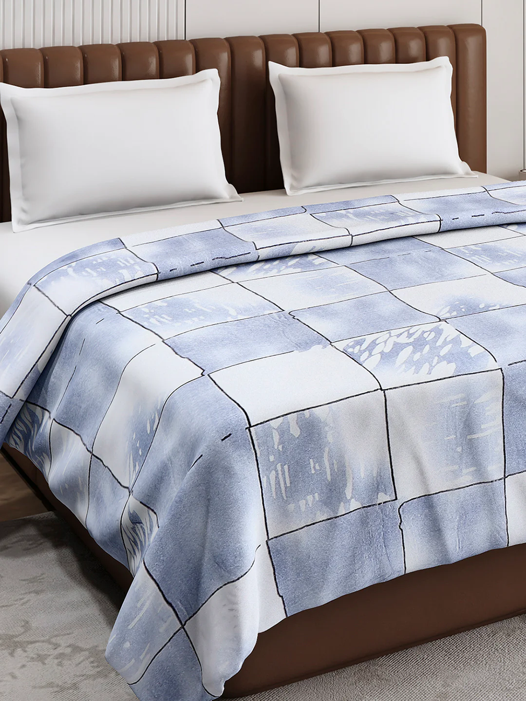 Printed Double Bed 210 GSM Blanket for AC Room - (Mellow) - Image 4