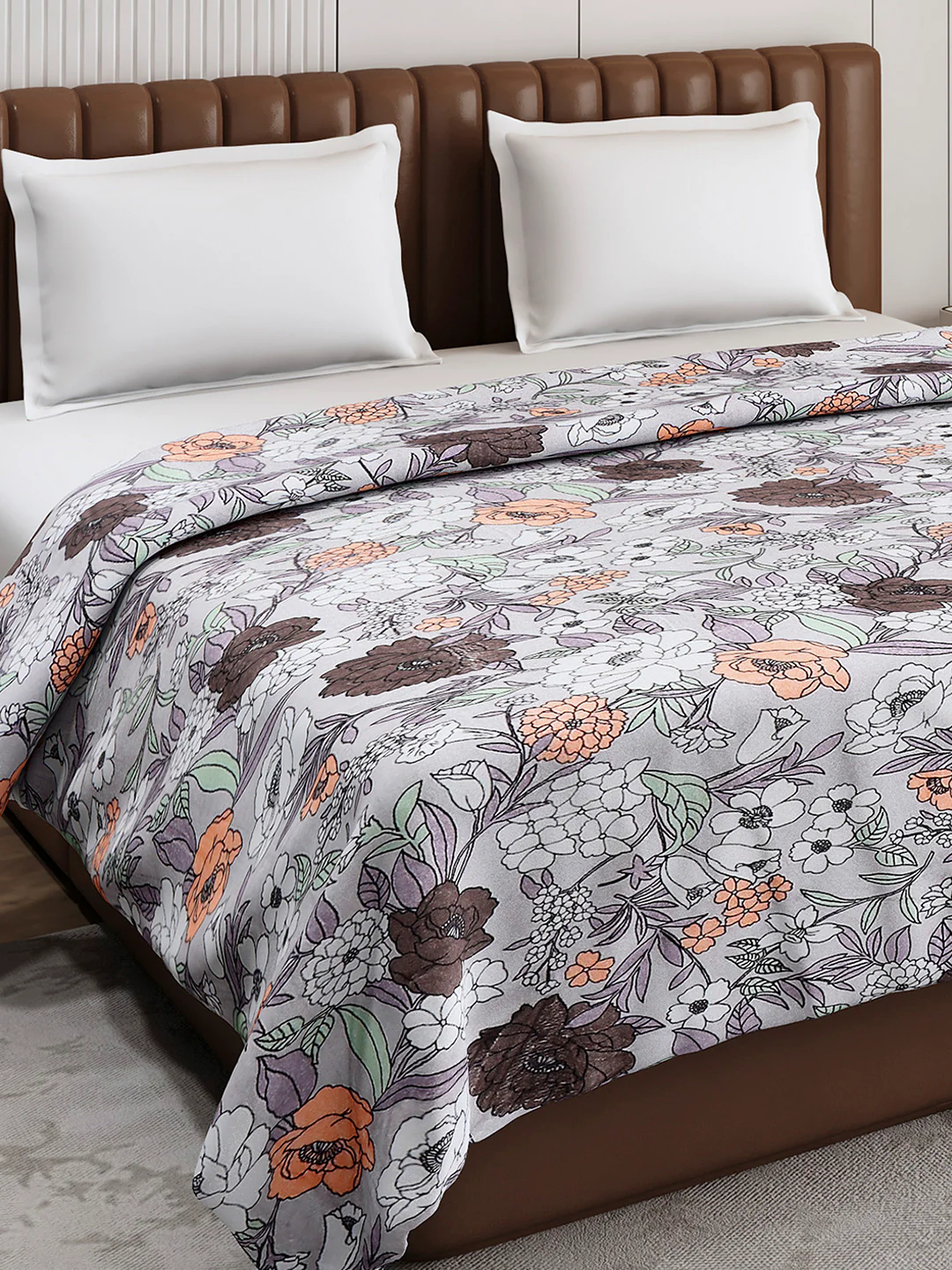 Printed Double Bed 210 GSM Blanket for AC Room - (Mellow) - Image 4