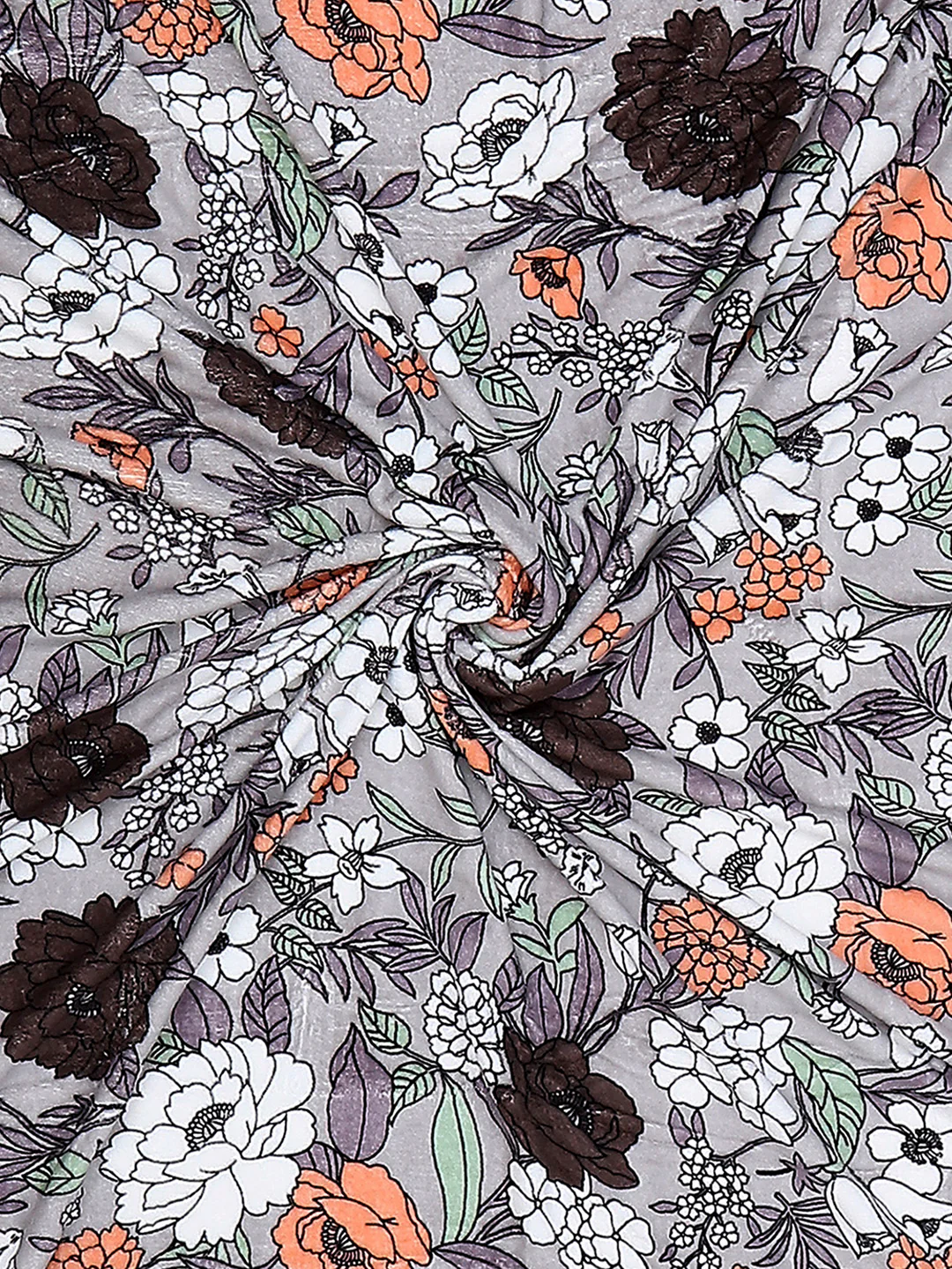 Printed Double Bed 210 GSM Blanket for AC Room - (Mellow) - Image 6