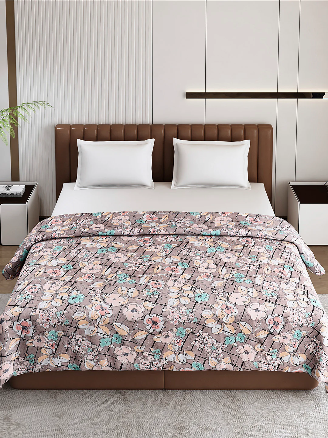 Printed Double Bed 210 GSM Blanket for AC Room - (Mellow) - Image 2