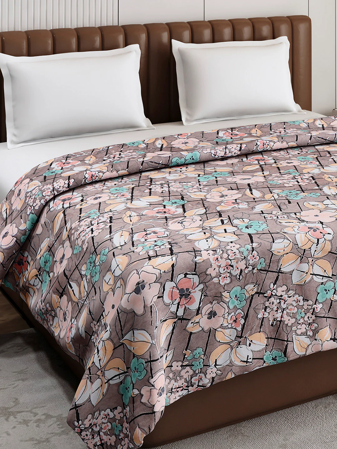 Printed Double Bed 210 GSM Blanket for AC Room - (Mellow) - Image 4