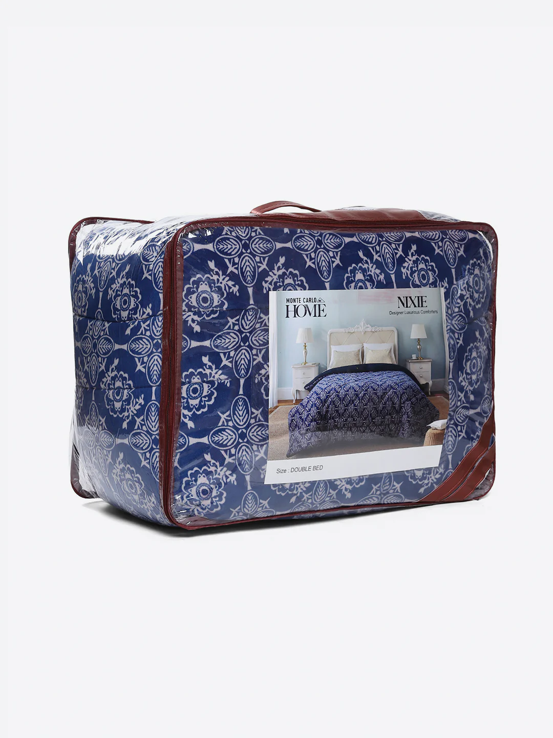 Printed Double Bed 210 GSM Comforter for Mild Winter (Nixie), Weight 729 gm - Image 8