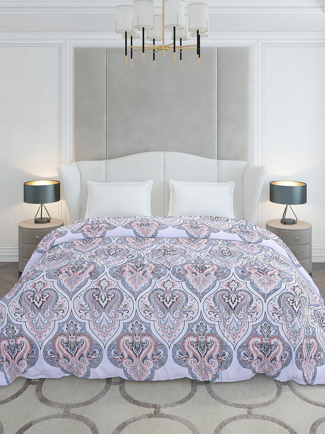 Printed Double Bed 210 GSM Duvet Cover - (Ecoease) - Image 3