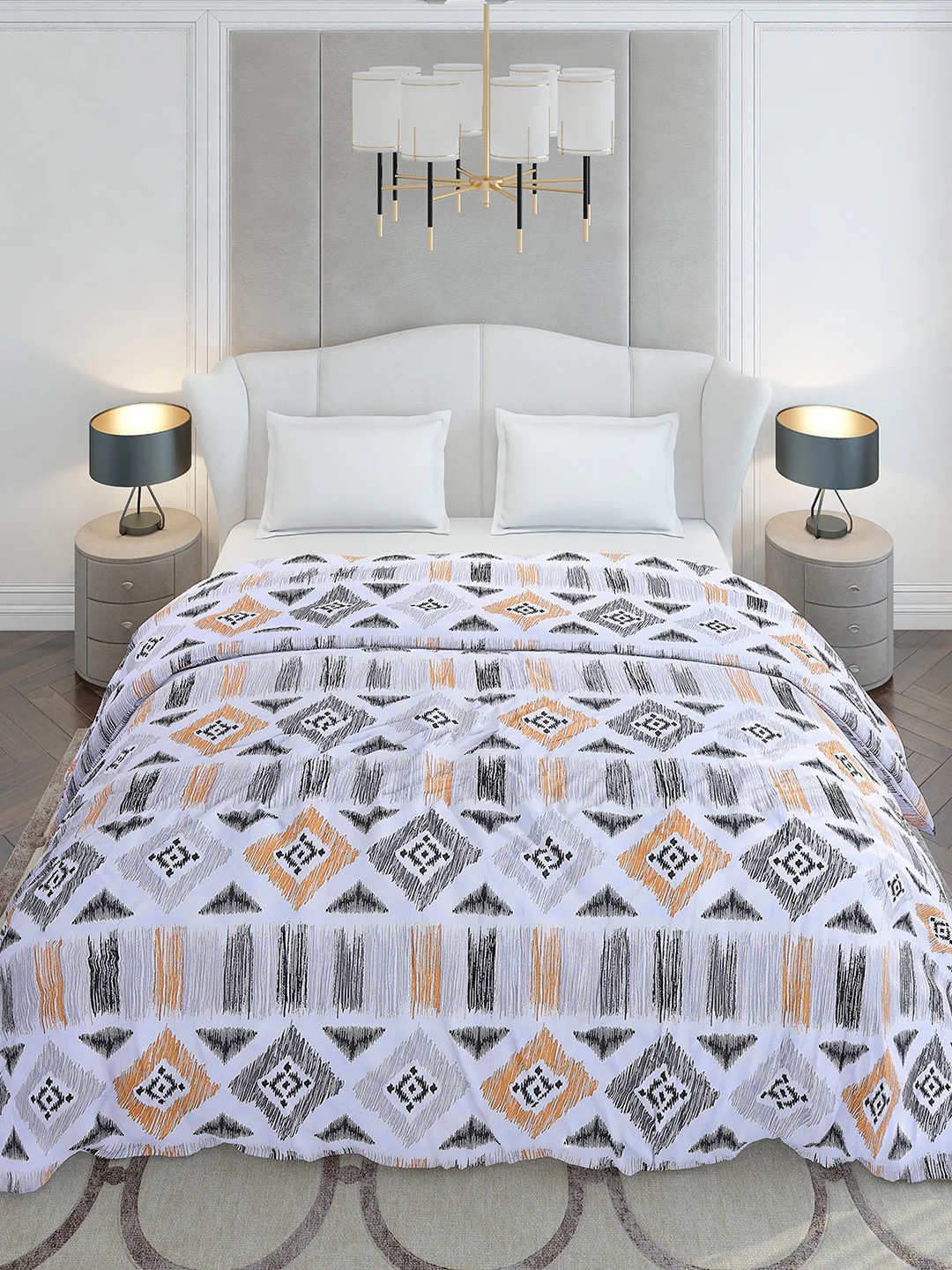 Printed Double Bed 210 GSM Duvet Cover - (Ecoease) - Image 2