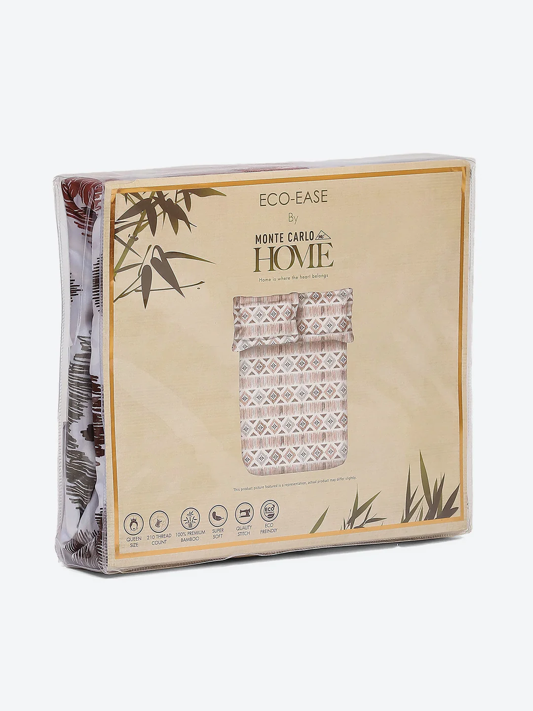 Printed Double Bed 210 GSM Duvet Cover - (Ecoease) - Image 7