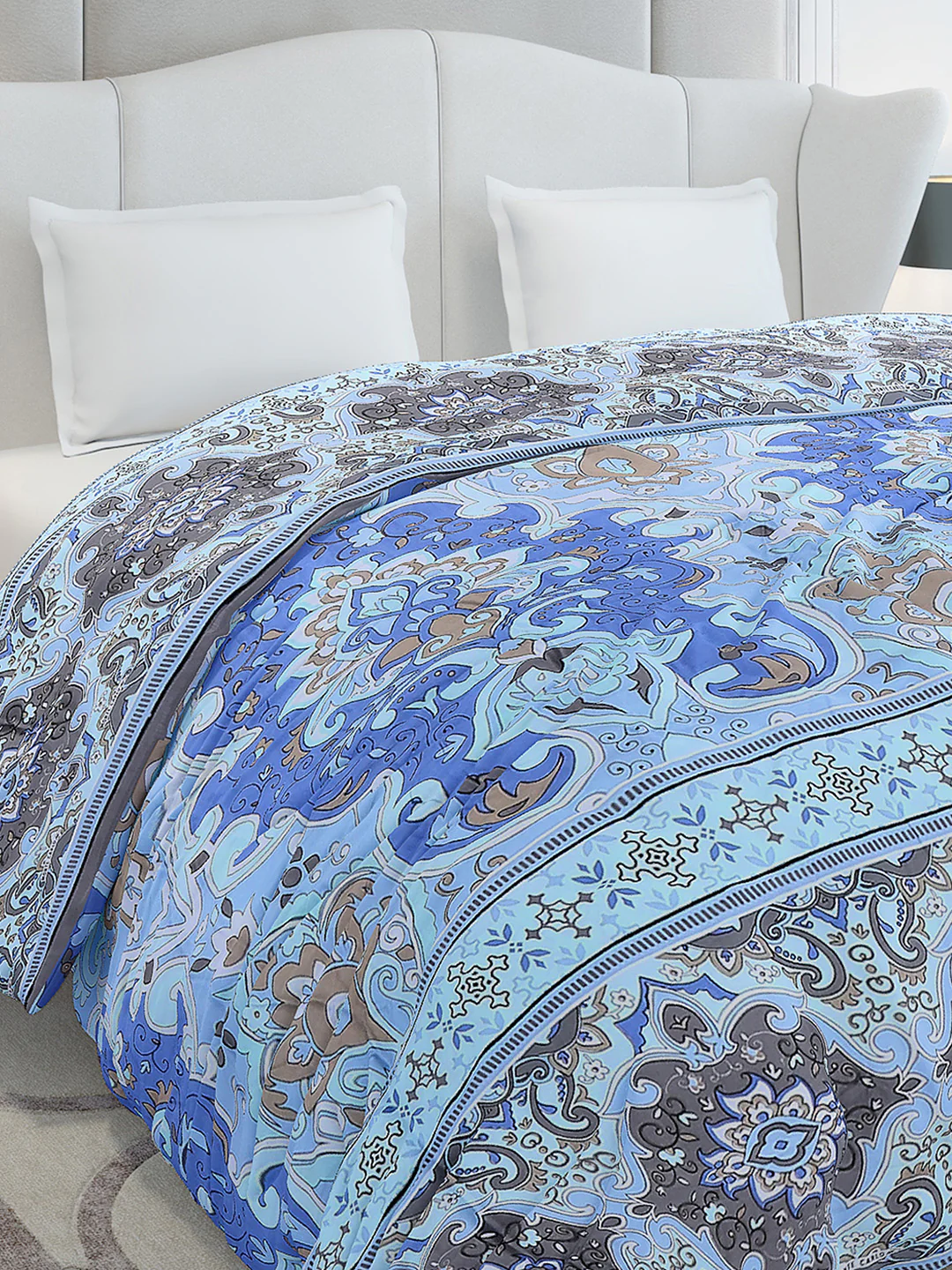 Printed Double Bed 210 GSM Duvet Cover - (Ecoease) - Image 4