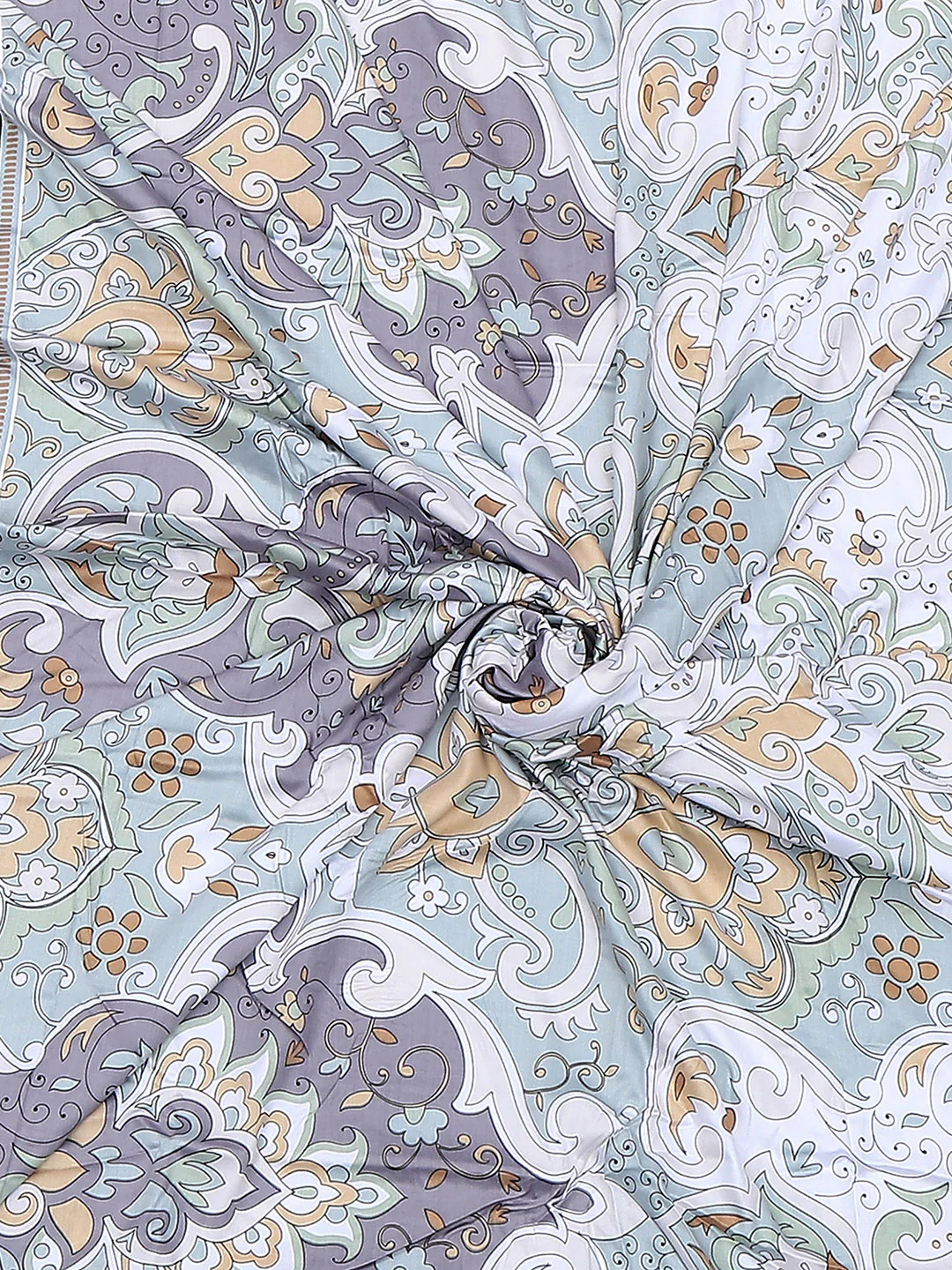 Printed Double Bed 210 GSM Duvet Cover - (Ecoease) - Image 6