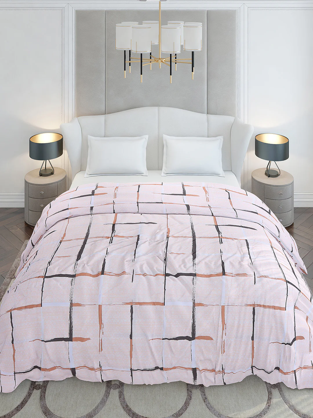 Printed Double Bed 210 GSM Duvet Cover - (Ecoease) - Image 2