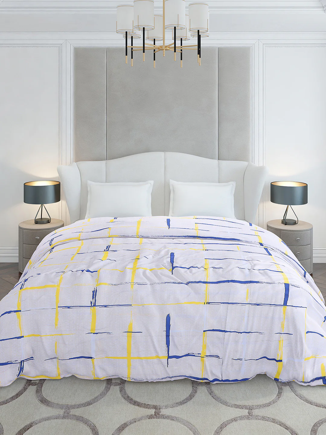 Printed Double Bed 210 GSM Duvet Cover - (Ecoease) - Image 3