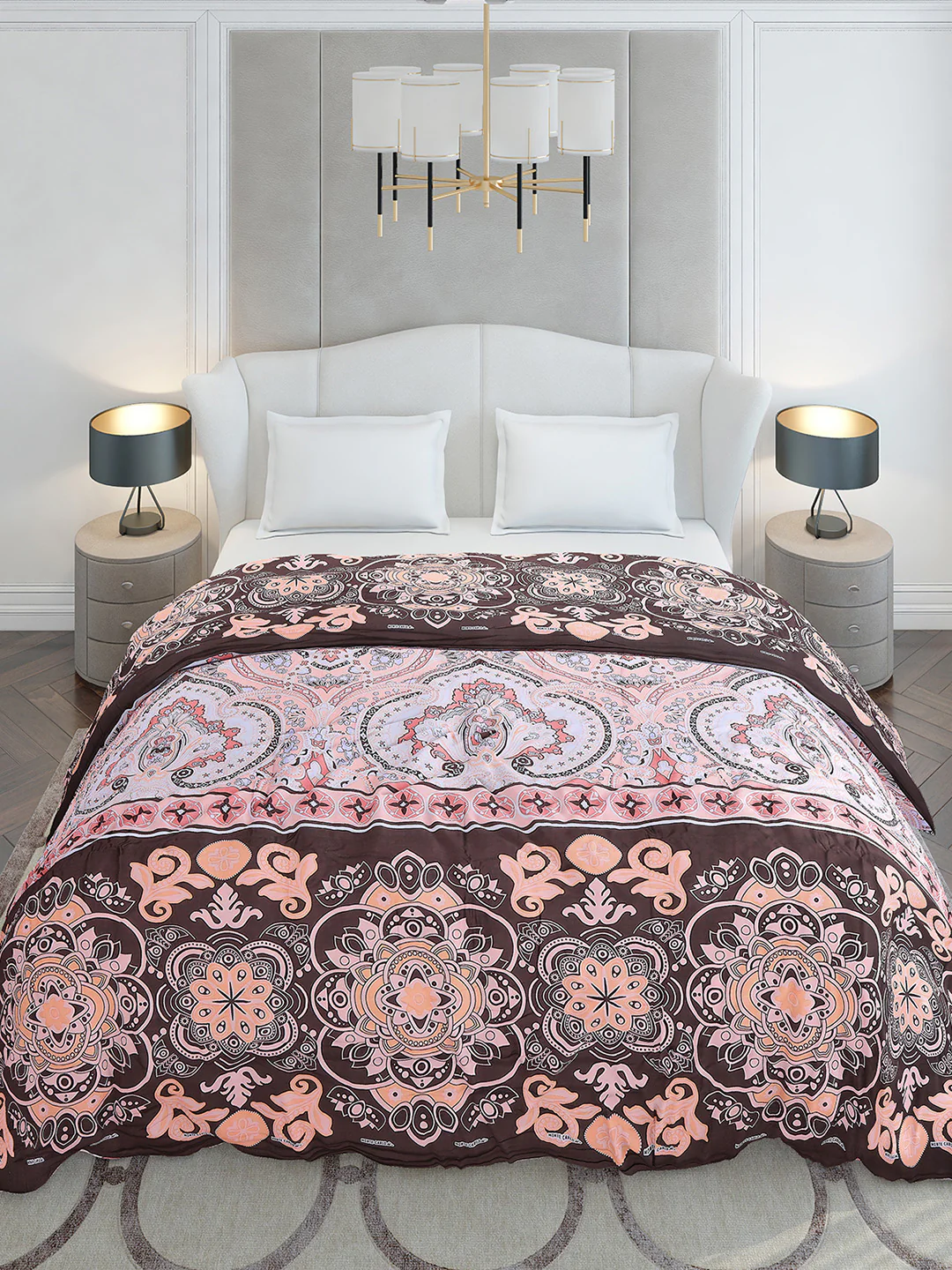 Printed Double Bed 210 GSM Duvet Cover - (Ecoease) - Image 2
