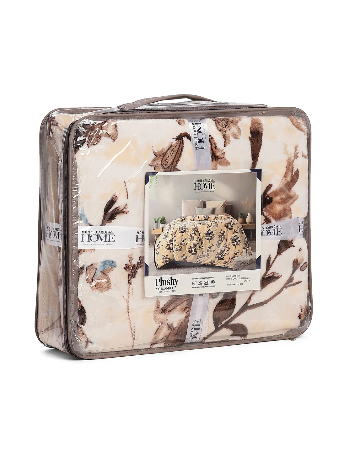 Printed Double Bed 233 GSM Blanket for AC Room - (Plushy) - Image 8