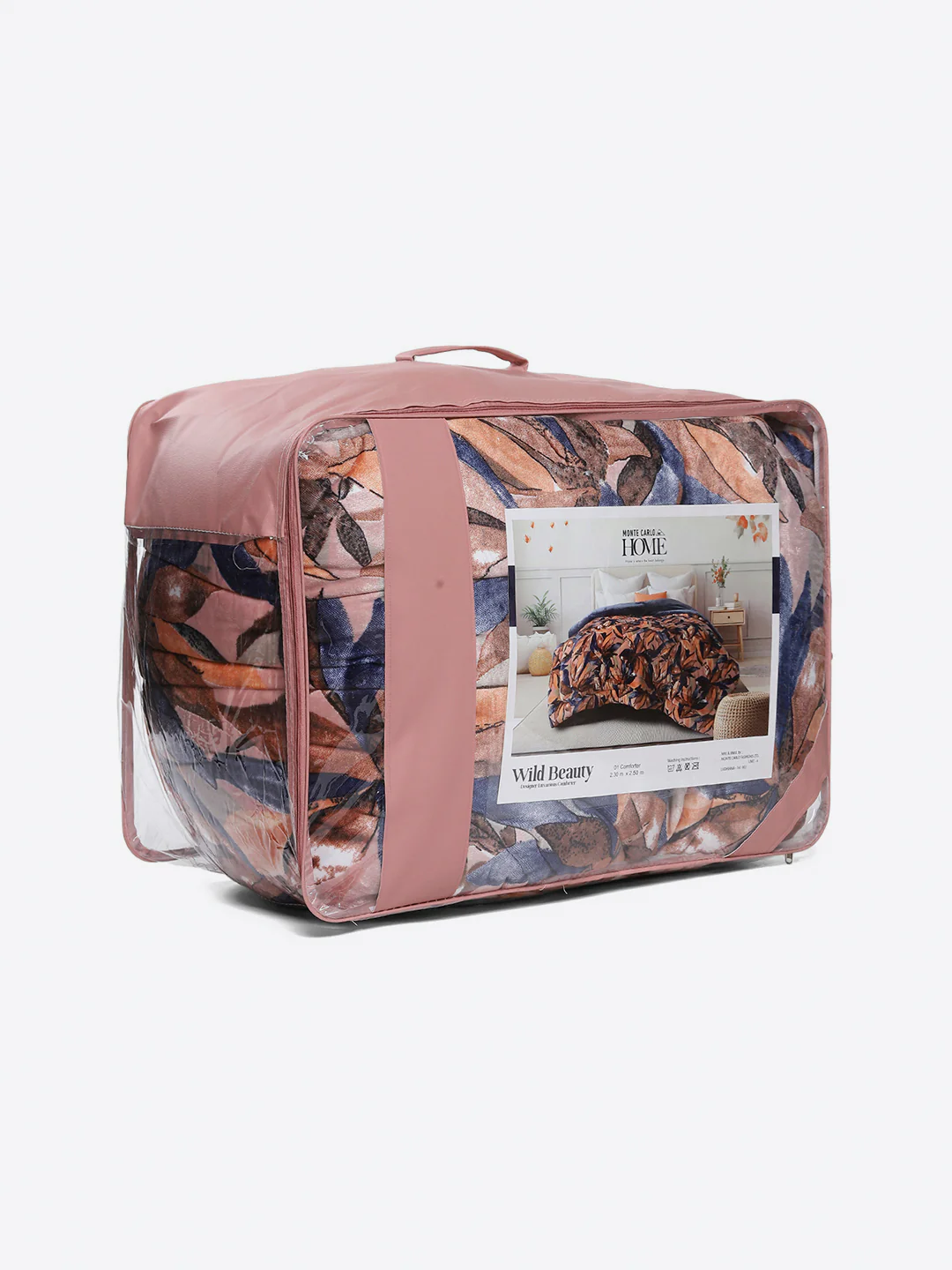 Printed Double Bed 233 GSM Comforter for Mild Winter (Beauty), Weight 855 gm - Image 8
