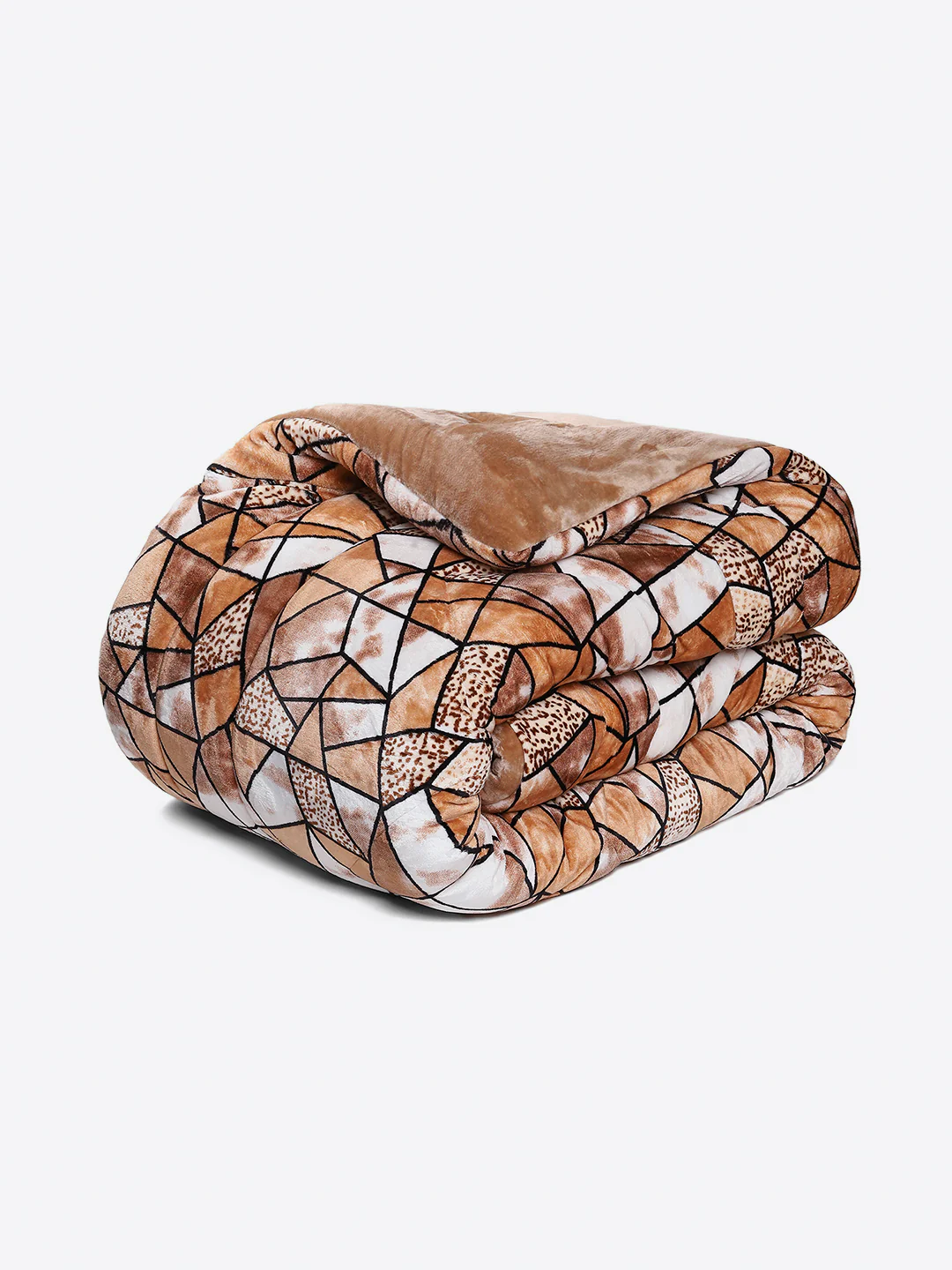 Printed Double Bed 233 GSM Comforter for Mild Winter (Beauty), Weight 855 gm - Image 7