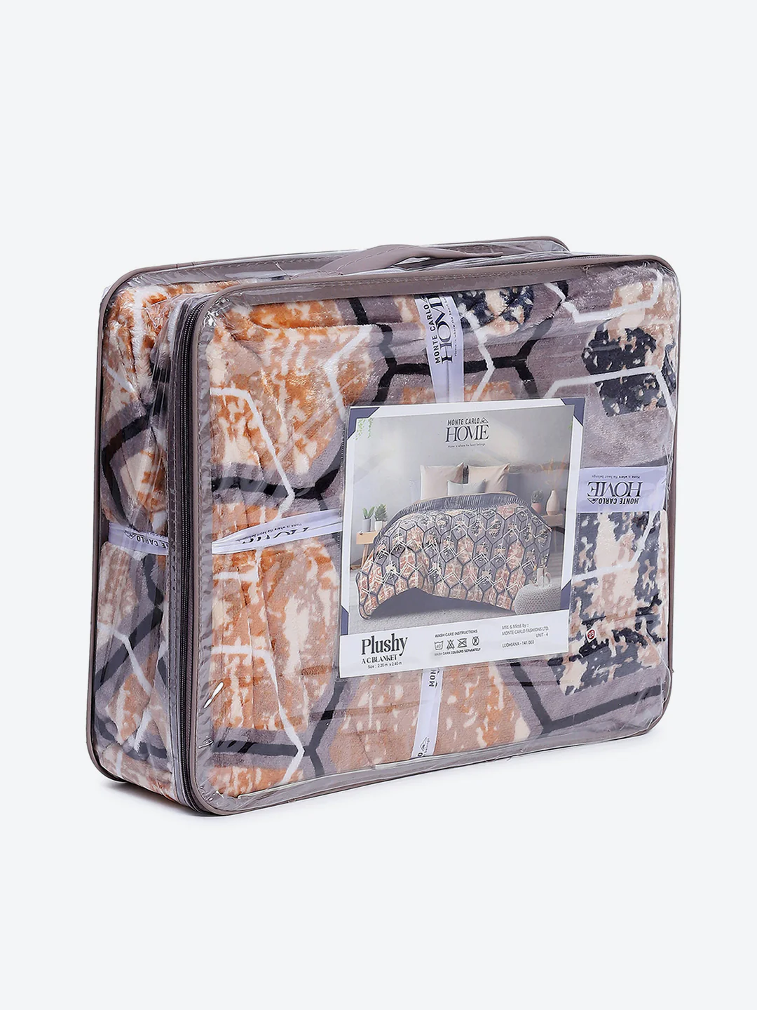 Printed Double Bed 240 GSM Blanket for AC Room - (Plushy) - Image 8