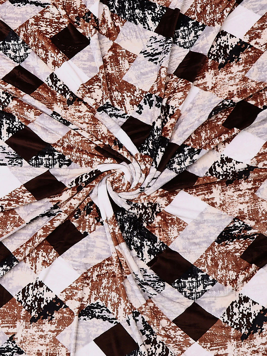 Printed Double Bed 240 GSM Blanket for AC Room - (Plushy) - Image 6