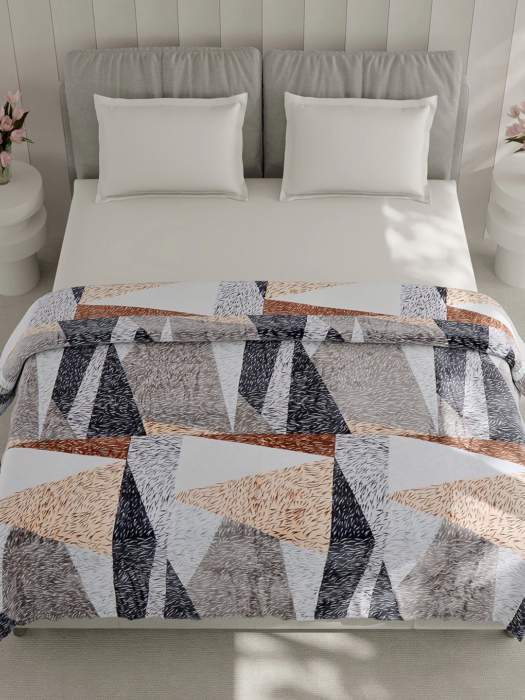 Printed Double Bed 240 GSM Blanket for AC Room - (Plushy) - Image 2
