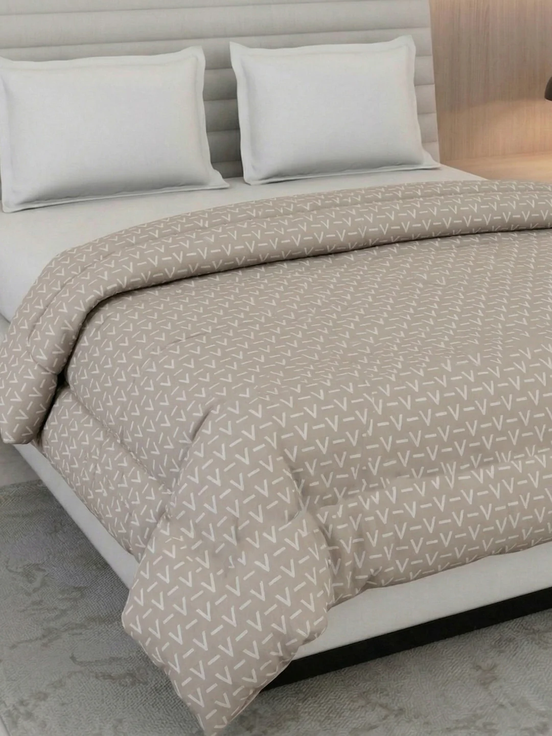 Printed Double Bed 3 Ply 105 GSM Comforter Timeless Collection Weight 1.6 kg