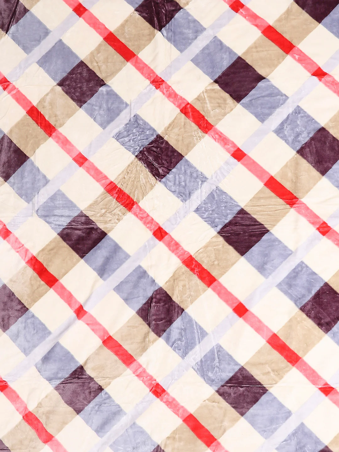 Printed Double Bed 3 Ply, 720 GSM Blanket for Heavy Winter - (Gala Glow) - Image 6