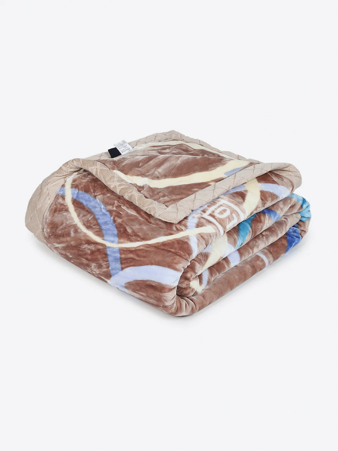 Printed Double Bed 3 Ply, 720 GSM Blanket for Heavy Winter - (Gala Glow) - Image 5