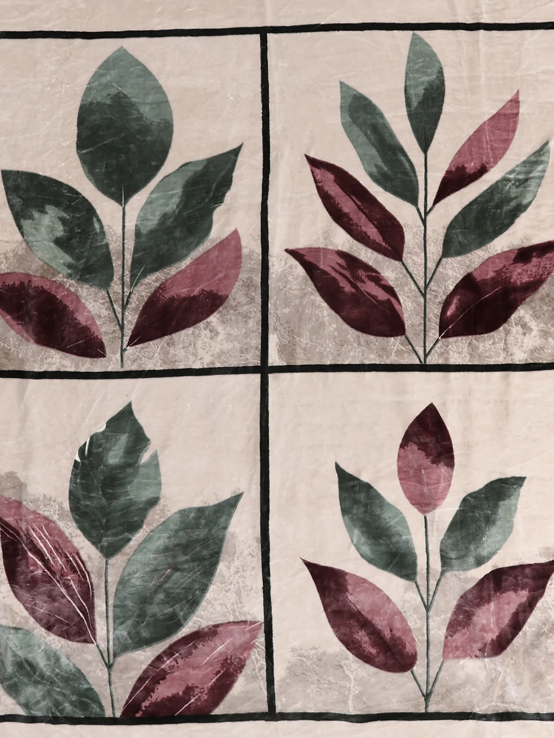 Printed Double Bed 3, 890 GSM Ply Blanket for Heavy Winter - (Gulnar) - Image 6