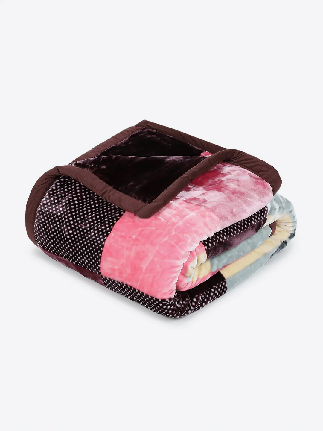 Printed Double Bed 3, 890 GSM Ply Blanket for Heavy Winter - (Gulnar) - Image 5