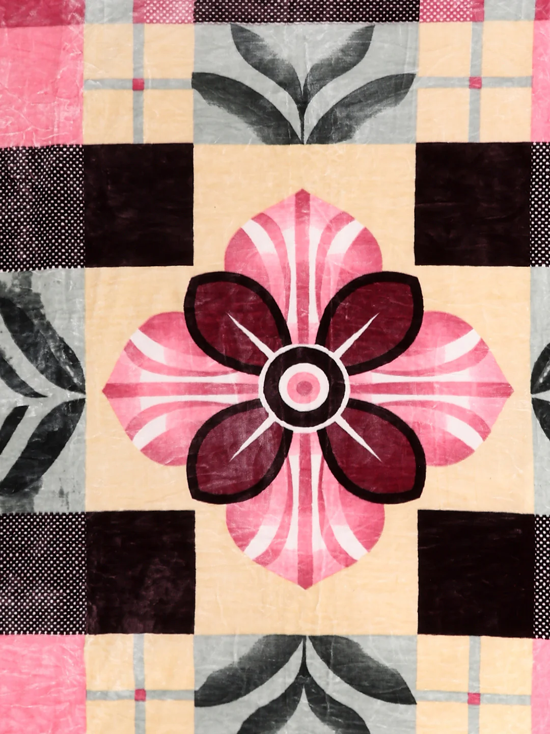Printed Double Bed 3, 890 GSM Ply Blanket for Heavy Winter - (Gulnar) - Image 6