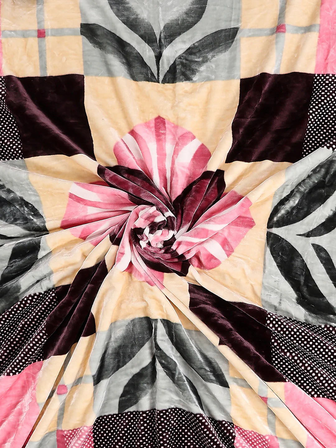 Printed Double Bed 3, 890 GSM Ply Blanket for Heavy Winter - (Gulnar) - Image 7