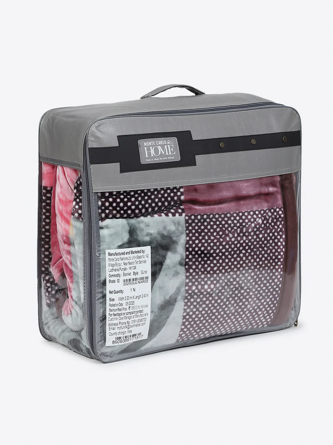 Printed Double Bed 3, 890 GSM Ply Blanket for Heavy Winter - (Gulnar) - Image 8