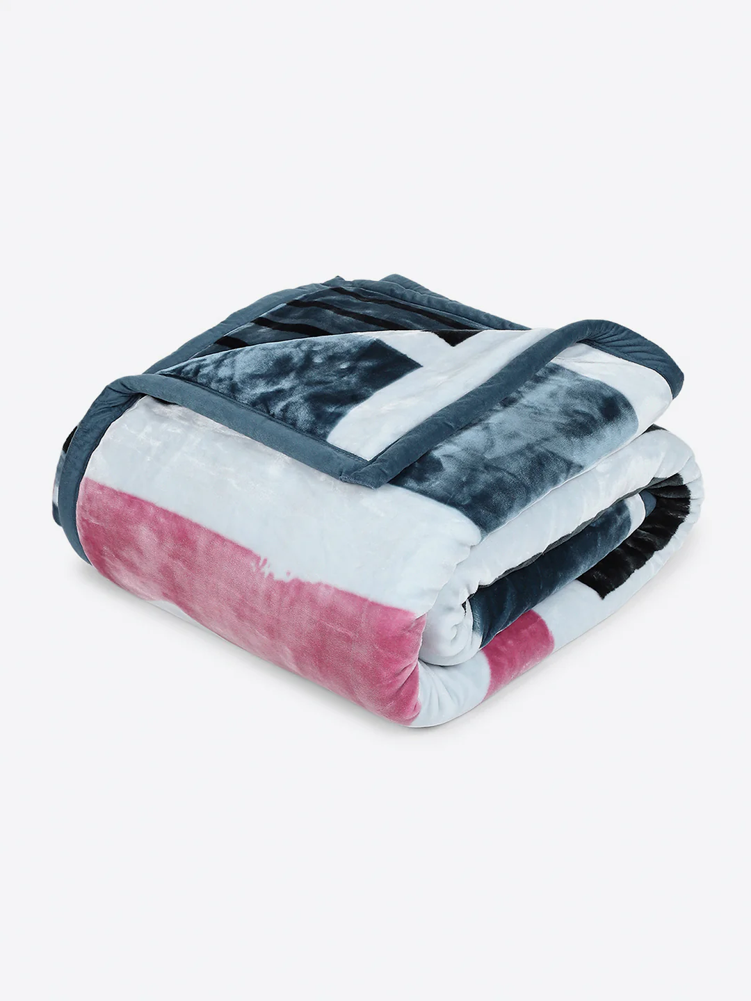 Printed Double Bed 3, 890 GSM Ply Blanket for Heavy Winter - (Gulnar) - Image 5