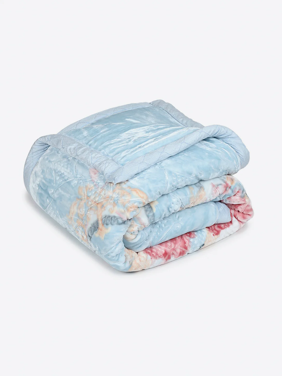 Printed Double Bed 3 Ply, 909 GSM Blanket for Heavy Winter - (Wild Side) - Image 5