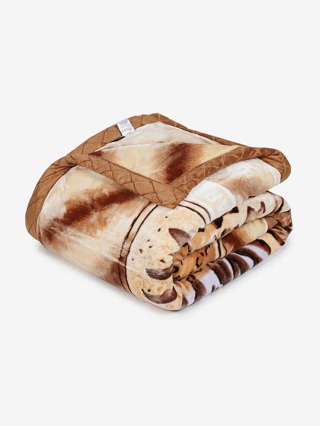 Printed Double Bed 3 Ply, 909 GSM Blanket for Heavy Winter - (Wild Side) - Image 5