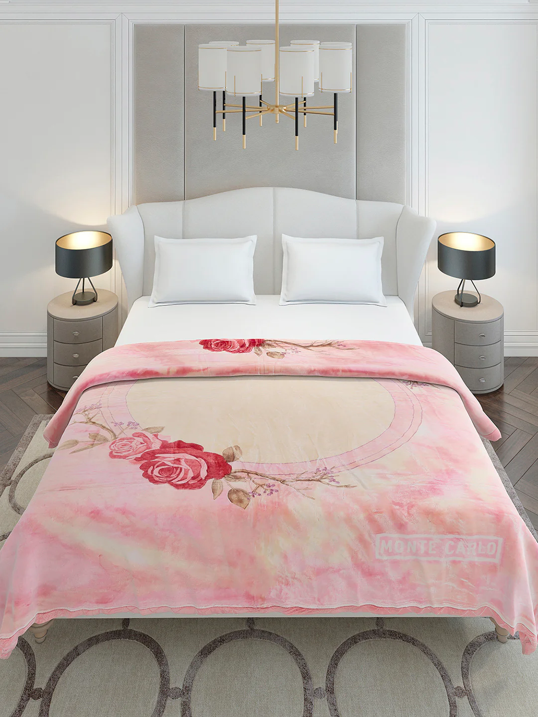Printed Double Bed 3 Ply, 909 GSM Blanket for Heavy Winter - (Wild Side) - Image 3