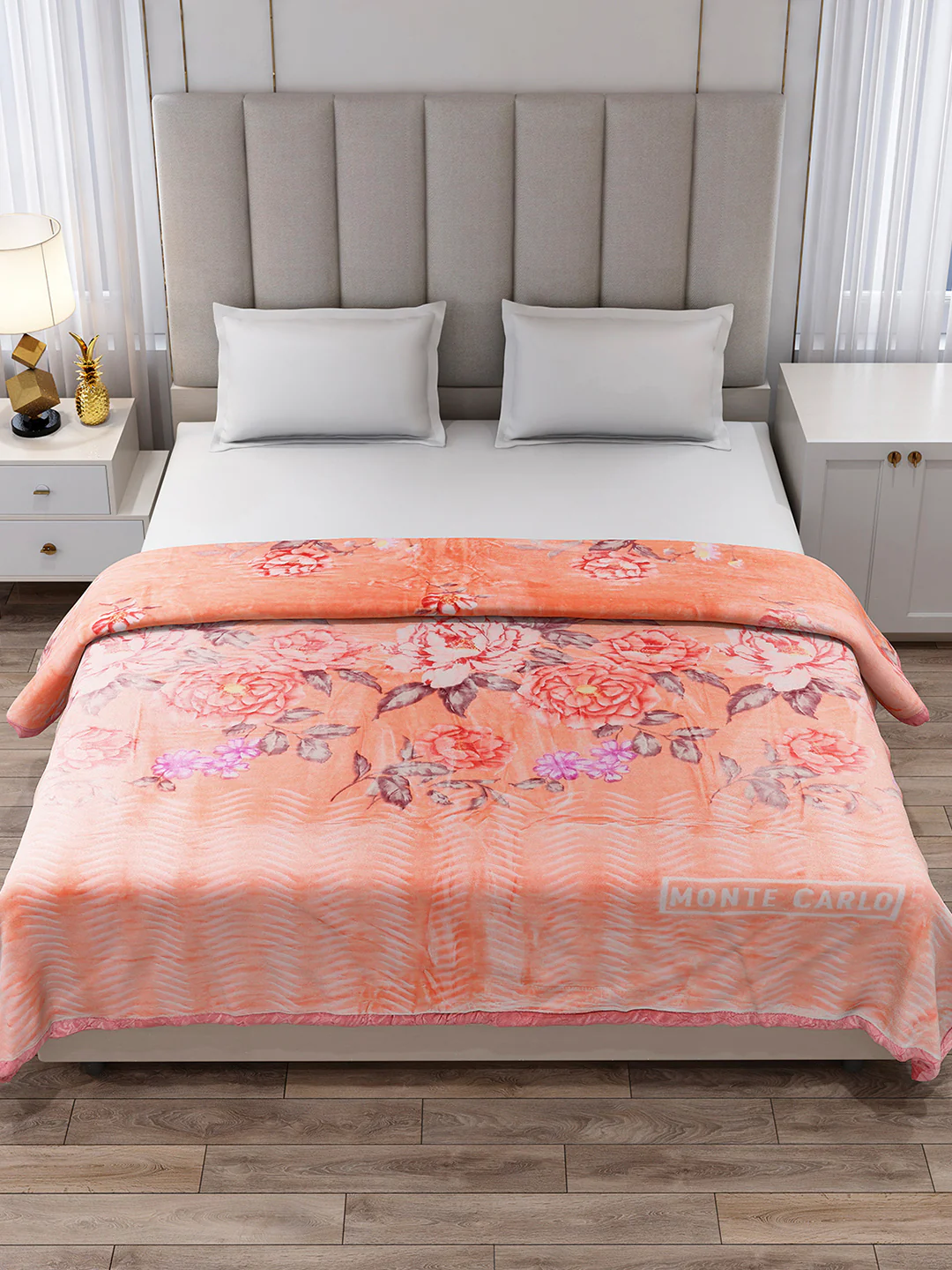 Printed Double Bed 3 Ply, 909 GSM Blanket for Heavy Winter - (Wild Side) - Image 3