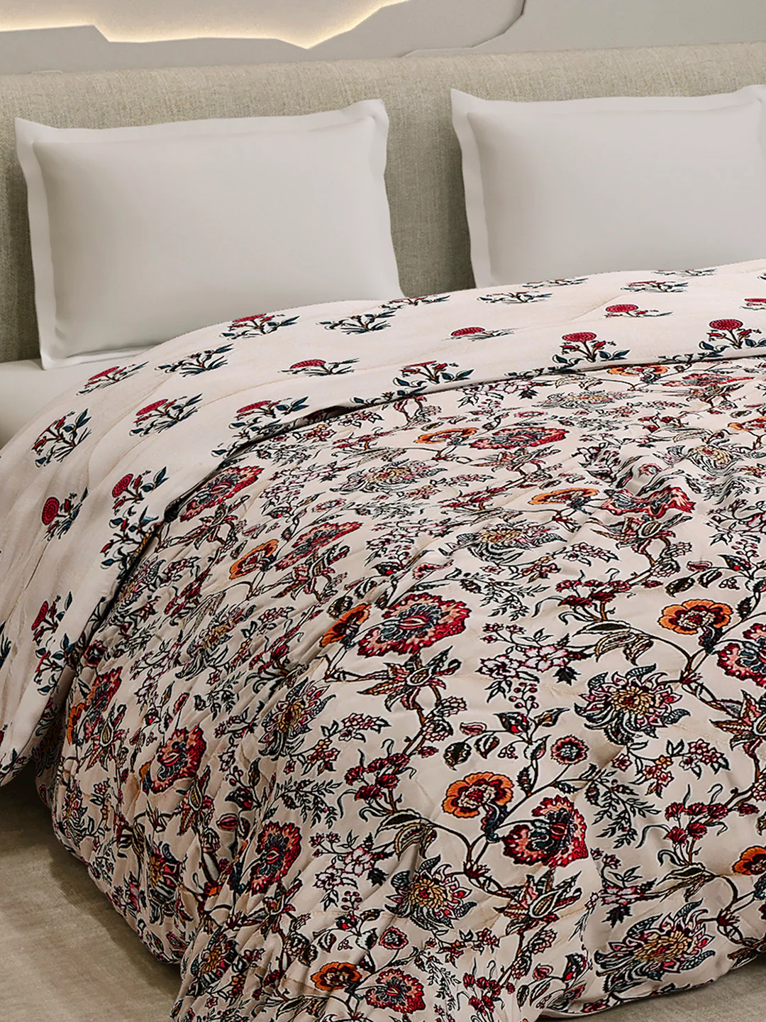 Printed Double Bed 3 Ply Comforter for AC Room - (Marvella) - Image 6