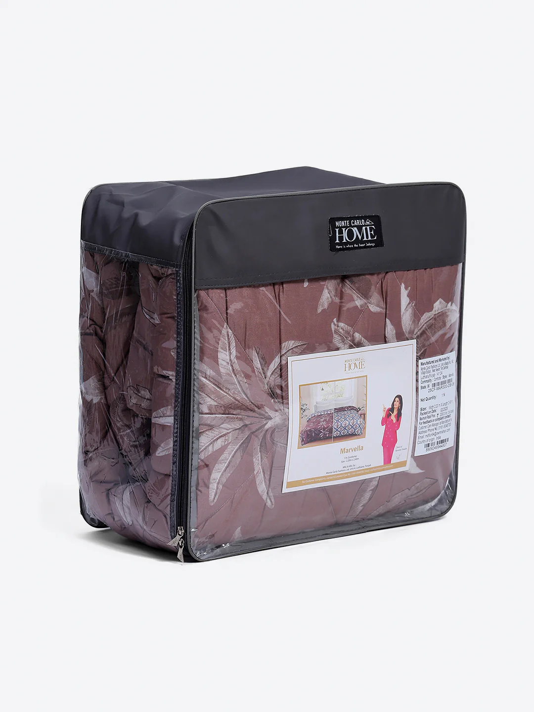 Printed Double Bed 3 Ply Comforter for AC Room - (Marvella) - Image 11