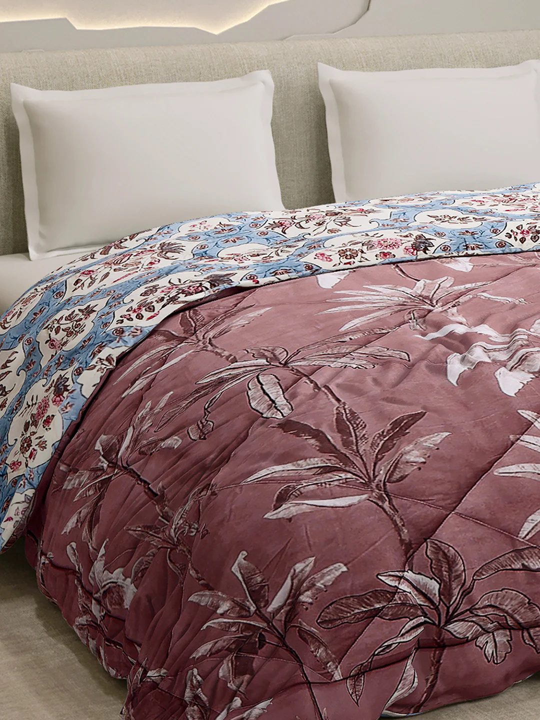 Printed Double Bed 3 Ply Comforter for AC Room - (Marvella) - Image 6