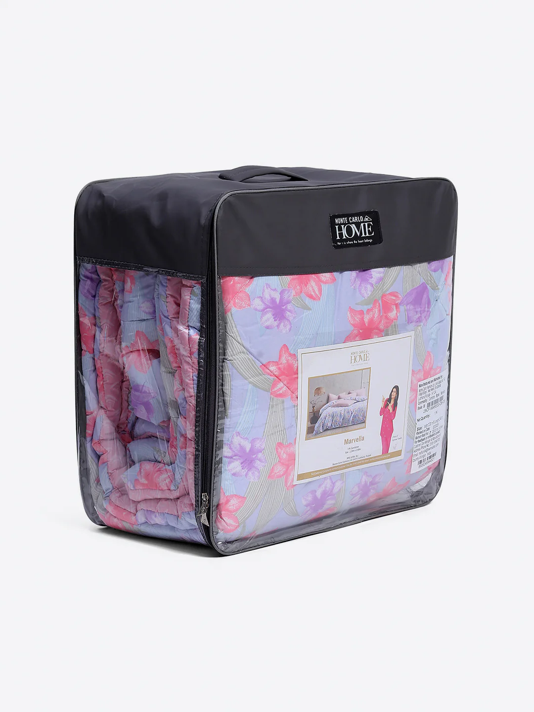 Printed Double Bed 3 Ply Comforter for AC Room - (Marvella) - Image 8