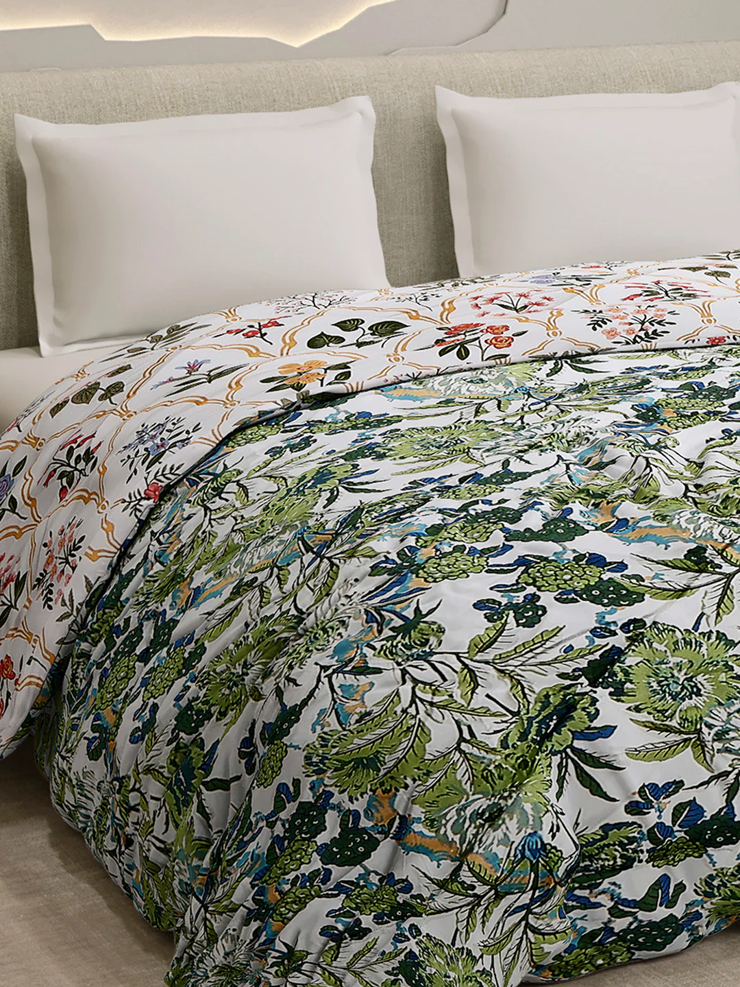 Printed Double Bed 3 Ply Comforter for AC Room - (Marvella) - Image 6