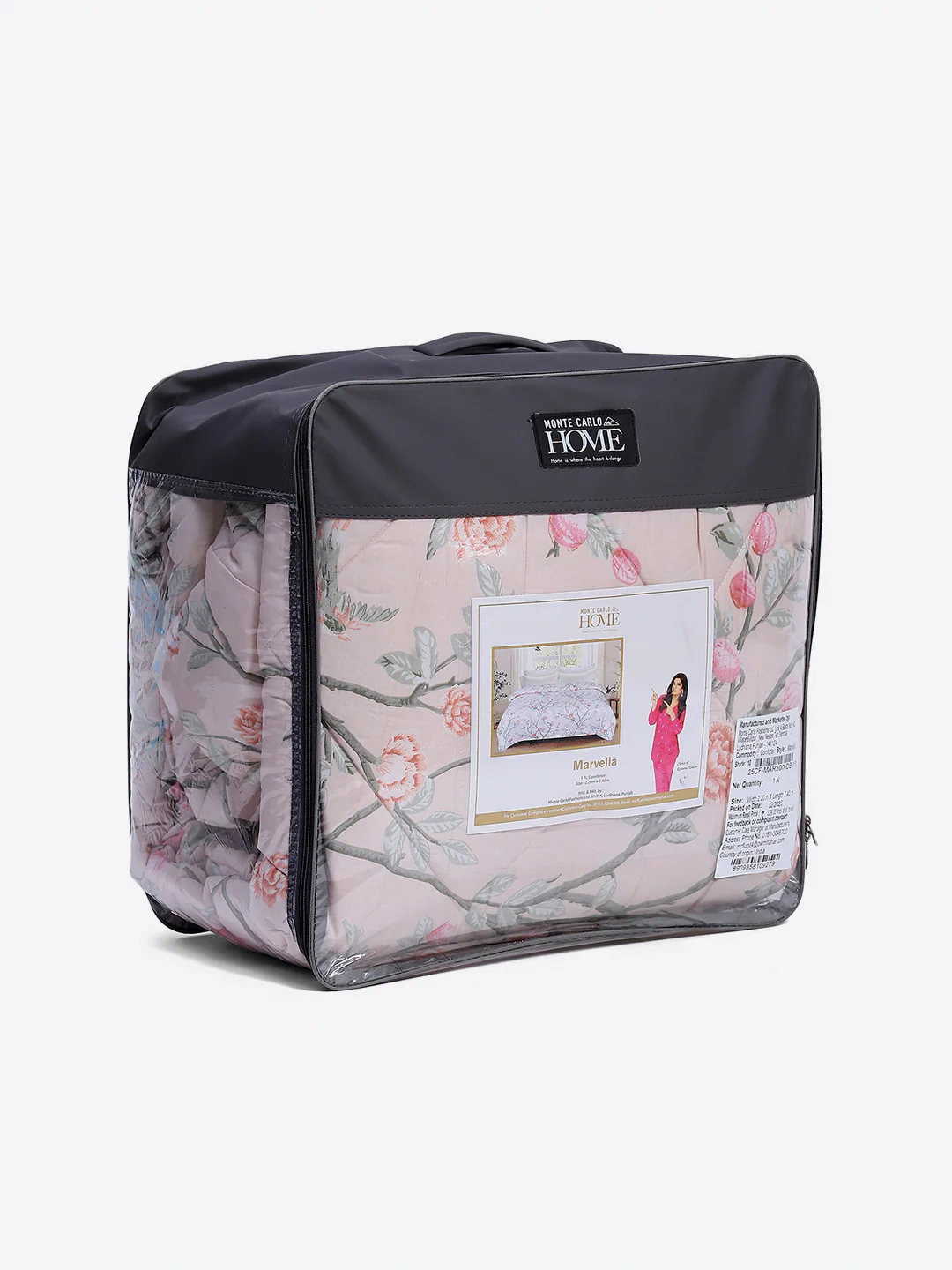 Printed Double Bed 3 Ply Comforter for AC Room - (Marvella) - Image 8