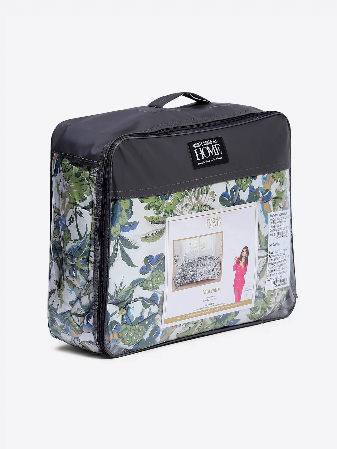 Printed Double Bed 3 Ply Comforter for AC Room - (Marvella) - Image 11
