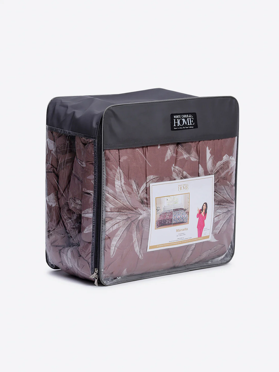 Printed Double Bed 3 Ply Comforter for AC Room - (Marvella) - Image 11