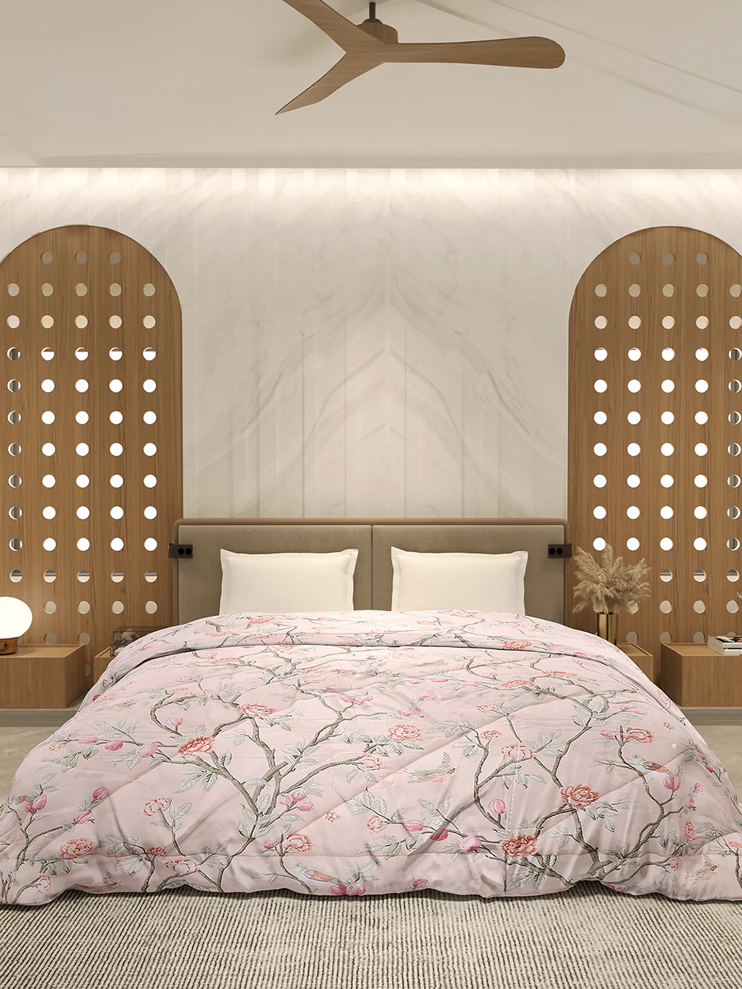 Printed Double Bed 3 Ply Comforter for AC Room - (Marvella) - Image 3