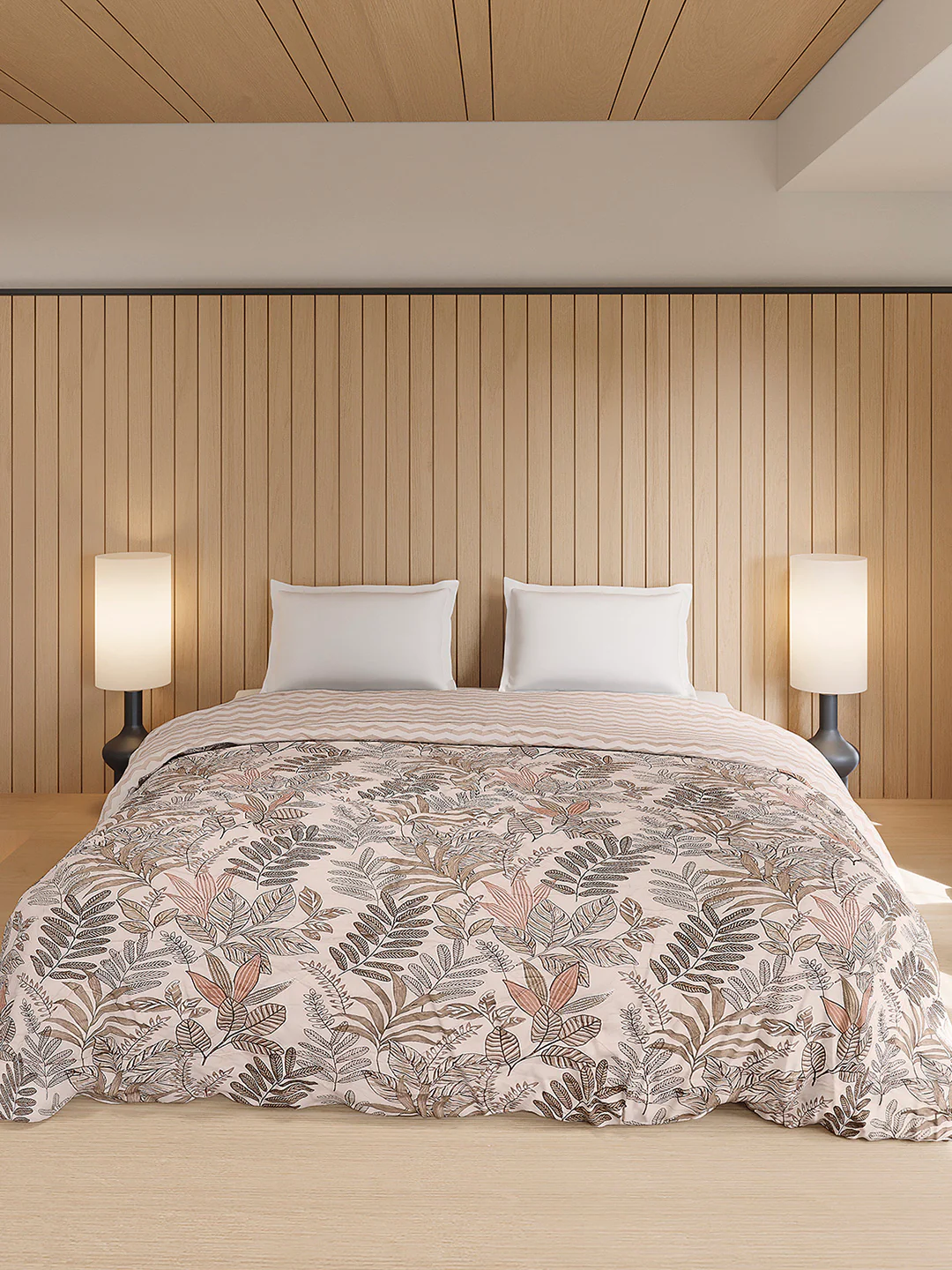 Printed Double Bed 3 Ply Comforter for AC Room - (Marvella) - Image 2