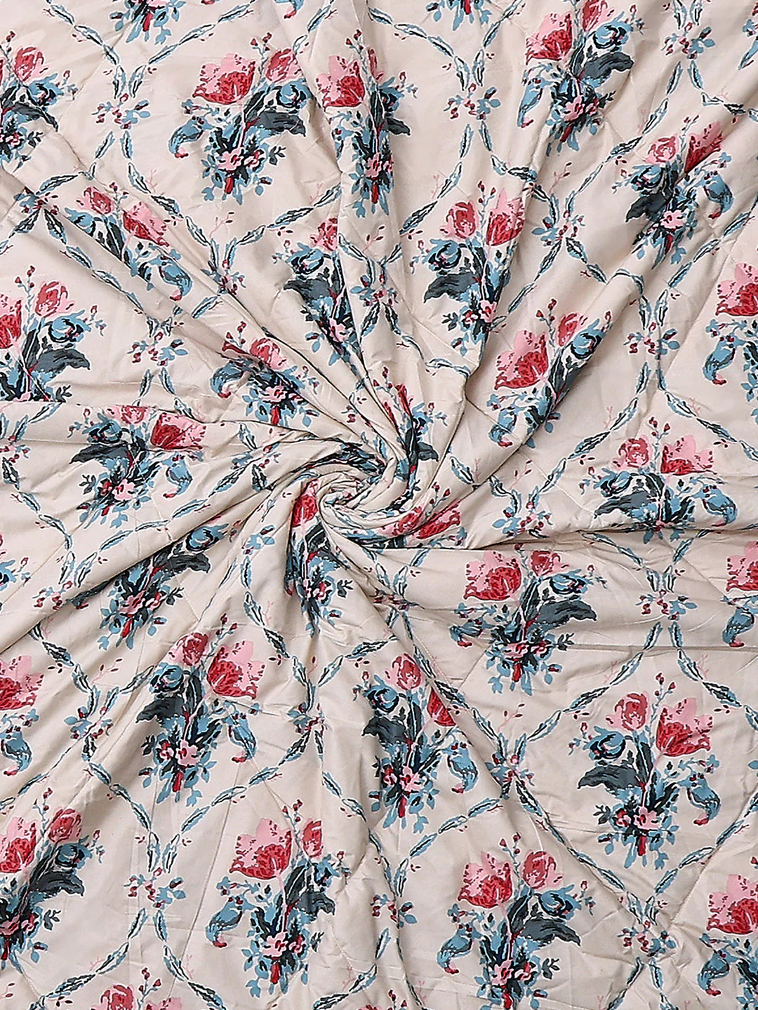 Printed Double Bed 3 Ply Comforter for AC Room - (Sanskriti) - Image 6