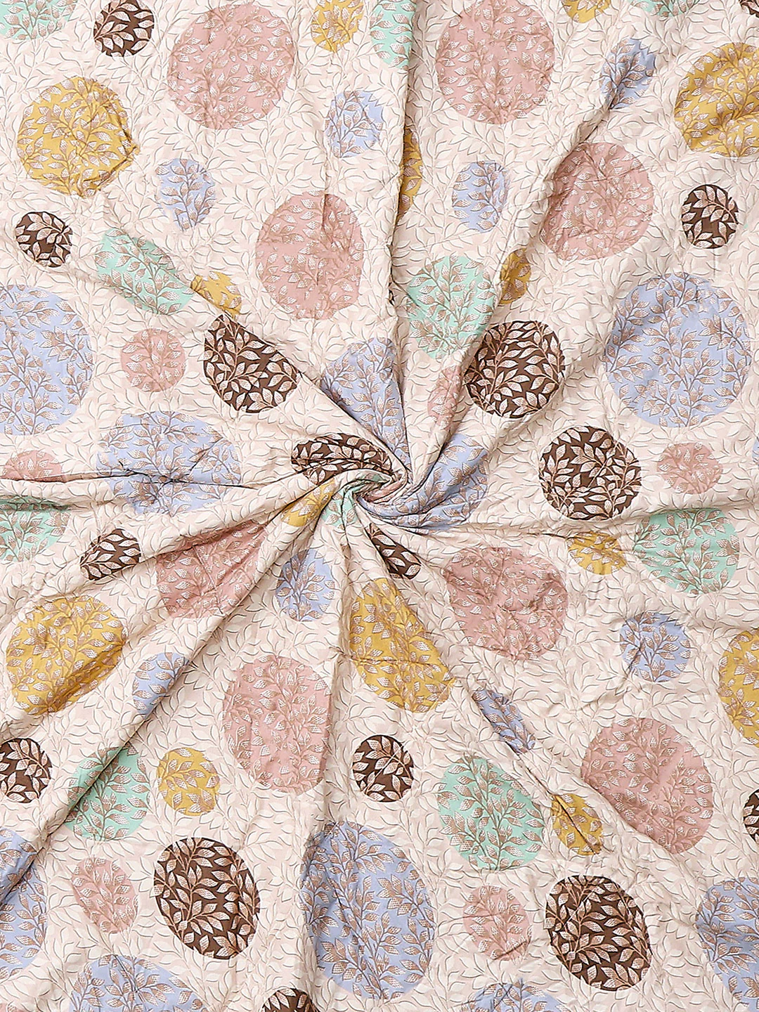 Printed Double Bed 3 Ply Comforter for AC Room - (Sanskriti) - Image 6