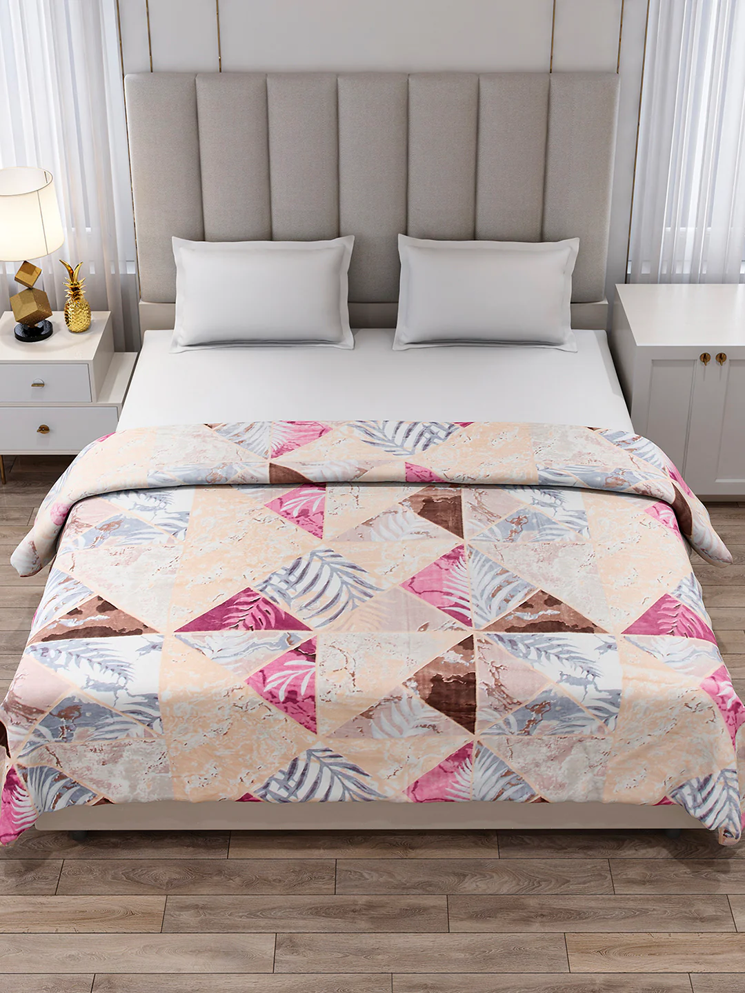 Printed Double Bed 300 GSM Blanket for AC Room - (Legacy) - Image 2