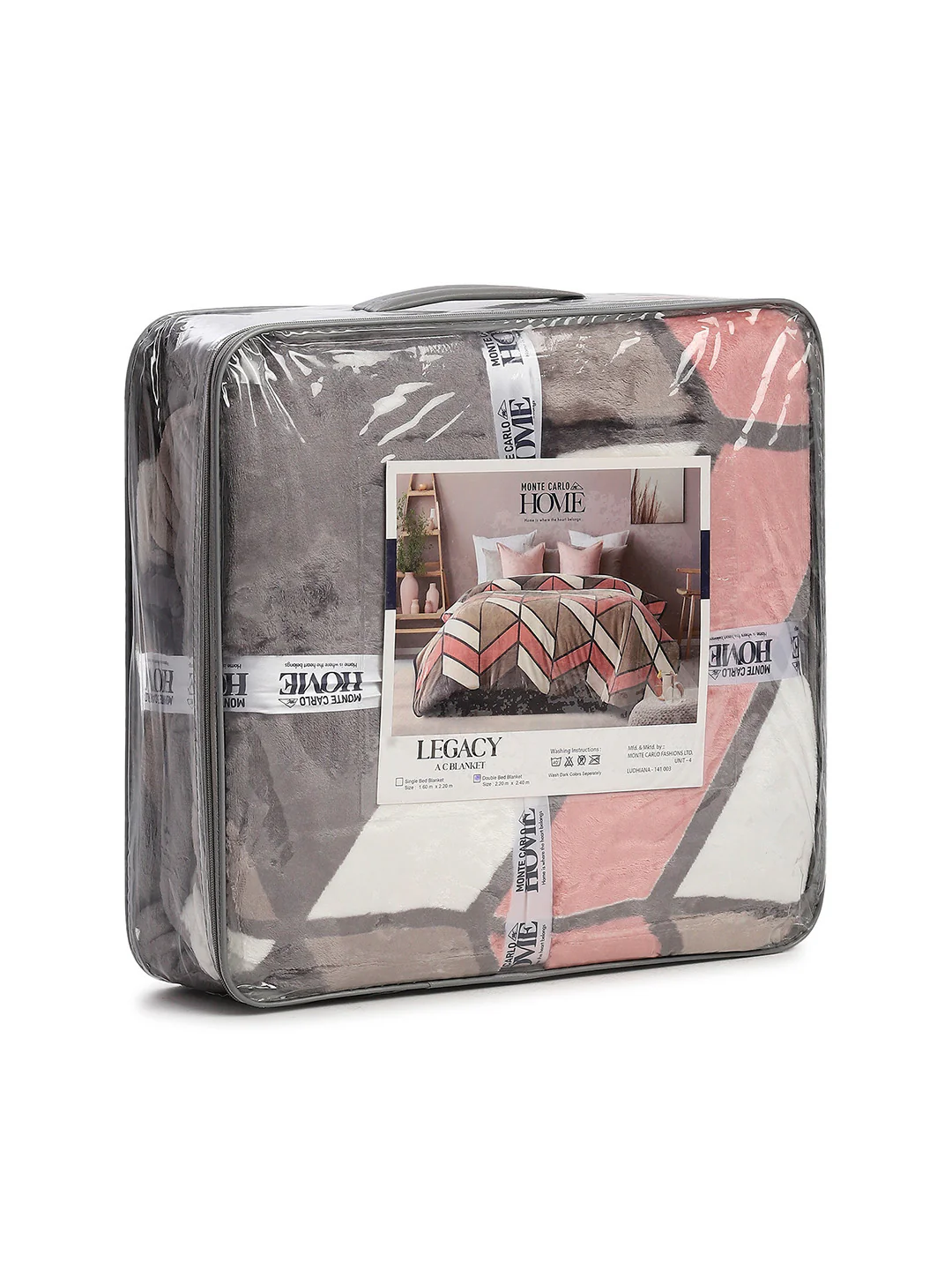 Printed Double Bed 300 GSM Blanket for AC Room - (Legacy) - Image 8